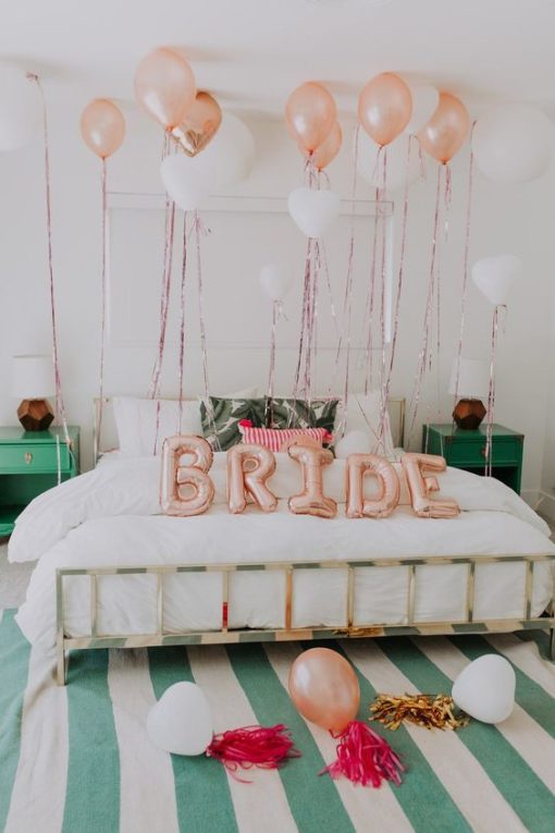 Μπαλόνια BRIDE Ροζ Χρυσό – 42 cm