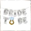 Μπαλόνια Bride To Be με δαχτυλίδι – Χρυσό