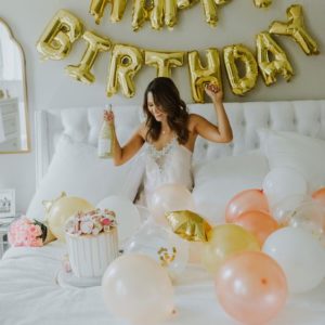 Μπαλόνια Χρυσά – Happy Birthday