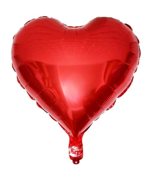 Μπαλόνι Foil Σε Σχήμα Καρδιά – Κόκκινο