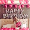 Ασημένια Μπαλόνια – Happy Birthday