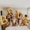 Μπαλόνια BRIDE Ροζ Χρυσό – 82 cm