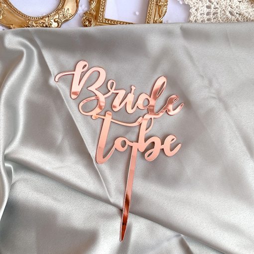 Rose Gold Bride Party