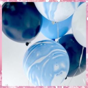 Μπλε Μπαλόνια – Μάρμαρο