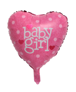 Μπαλόνι Καρδιά – Baby Girl