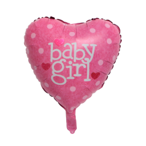 Μπαλόνι Καρδιά – Baby Girl