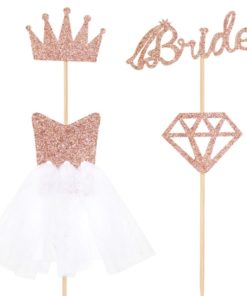 Διακοσμητικό Τούρτας Bride – Ροζ Χρυσό