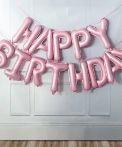 Ροζ Μπαλόνια – Happy Birthday
