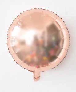 Στρογγυλό Mπαλόνι Ροζ Χρυσό- Μικρό