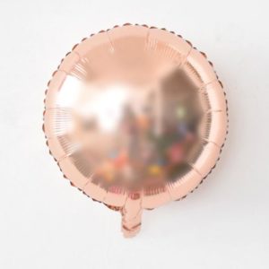 Στρογγυλό Mπαλόνι Ροζ Χρυσό- Μικρό
