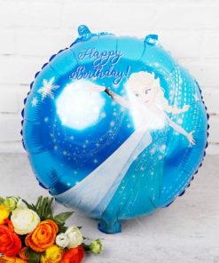 Μπαλόνι  Frozen Elsa – Happy Birthday