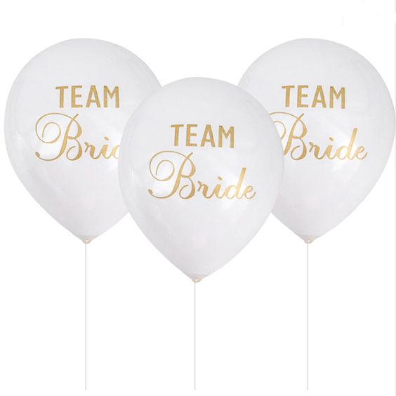 Μπαλόνια – Team Bride