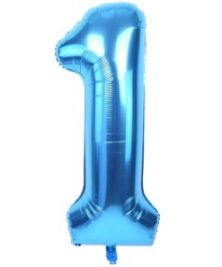Μπαλόνι Αριθμός 1 Μπλε 102CM