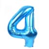Μπαλόνι Αριθμός 4 Μπλε 102CM