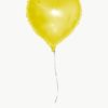 Μπαλόνι Foil Σε Σχήμα Καρδιά – Κίτρινο