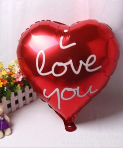Μπαλόνι Foil Σε Σχήμα Καρδιά – Κόκκινο I love You