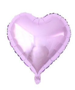 Μπαλόνι Foil Σε Σχήμα Καρδιά – Λιλά