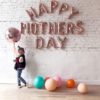 Μπαλόνι Happy Mothers Day – Ασημί