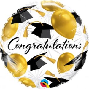 αποφοιτηση μπαλόνι congratulations