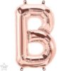 Μπαλόνια foil Γράμμα A – Ροζ χρυσό