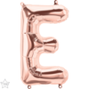 Μπαλόνια foil Γράμμα D – Ροζ χρυσό