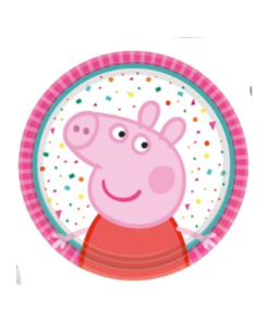 Χάρτινα Πιάτα Γλυκού – Peppa Pig 8τμχ