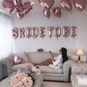 BRIDE TO BE & Hearts