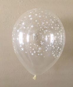 Μπαλόνι Διάφανο Με Αστεράκια