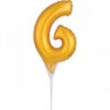 Μπαλόνι Φοιλ Μικρό Number 7 Χρυσό