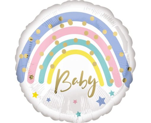 Μπαλόνι Φοιλ Pastel Rainbow Baby