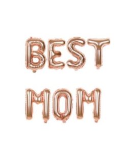 Μπαλόνι BEST MOM Ροζ Χρυσό