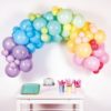 Σετ Για Γιρλάντα Pastel Rainbow / 78 Μπαλόνια