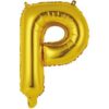 Μπαλόνια foil Γράμμα Q – χρυσό