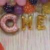 Μπαλόνι Με Donut – One Χρυσό