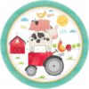 Πιάτα χάρτινα Φαγητού Ζωάκια Φάρμας Barnyard Birthday / 8 τεμ