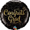 Μπαλόνι Foil 18″ Congrats Grad Gold Doodles
