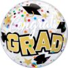 Μπαλόνι Bubble “Congrats Grad Stars & Dots”