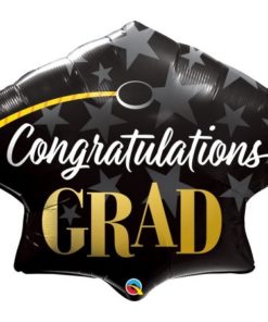 Μπαλόνι Foil Σχήμα 41″ Congratulations Grad Stars