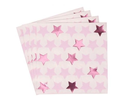 Χαρτοπετσέτες Little Star Pink /16 τεμ