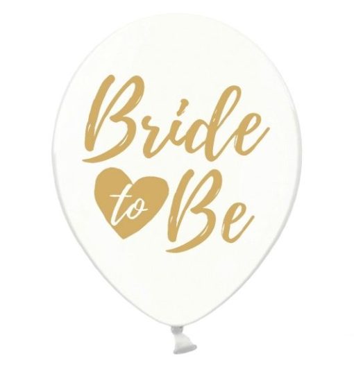 Bride to Be Διάφανα Μπαλόνια – Χρυσό