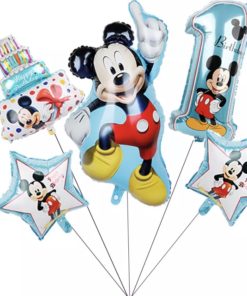 Σετ Μπαλονιών Mickey Mouse Πρώτα Γενέθλια