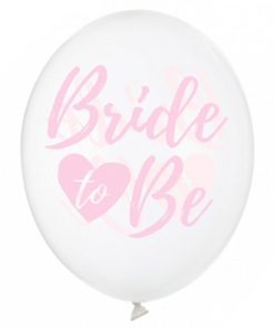 Διάφανο Με Ροζ Μπαλόνι Bride to Be