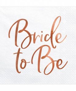 Χαρτοπετσέτες Bride to Be – 20 τεμ