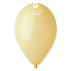 Μπαλόνι Latex – Κίτρινο Παστέλ