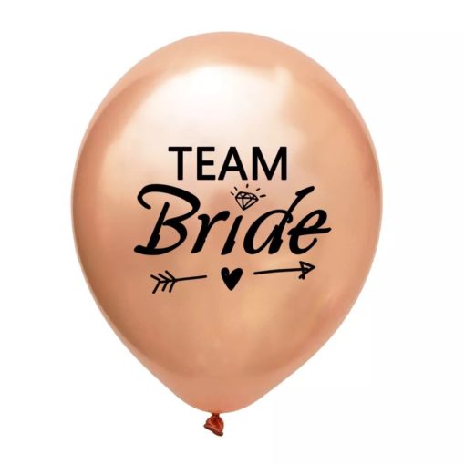 Μπαλόνι Team Bride Ροζ Χρυσό