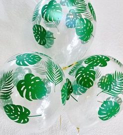 Μπαλόνι Διάφανο με Φύλλα