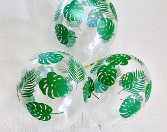 Μπαλόνι Διάφανο με Φύλλα