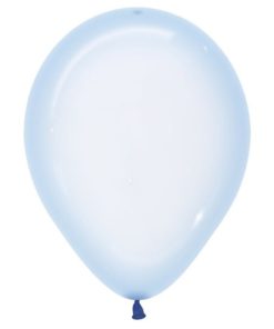 Pure Crystal Μπλε Λάτεξ Μπαλόνι