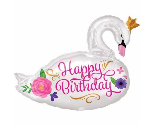Μπαλόνι Foil Σχήμα Beautiful Swan / Κύκνος