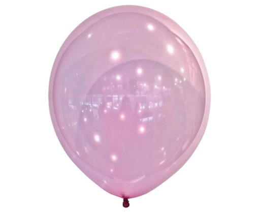 Μπαλόνι Λάτεξ 11″ Crystal Droplets Ροζ